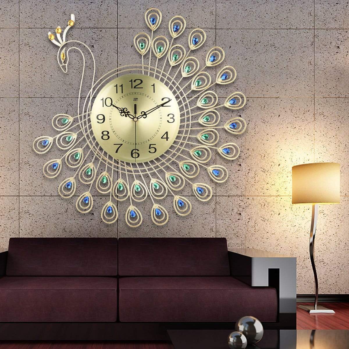 Peacock Wall Clock