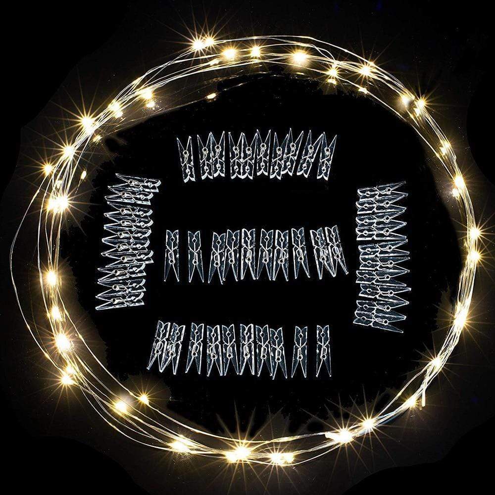 Photo Clip Fairy String Lights