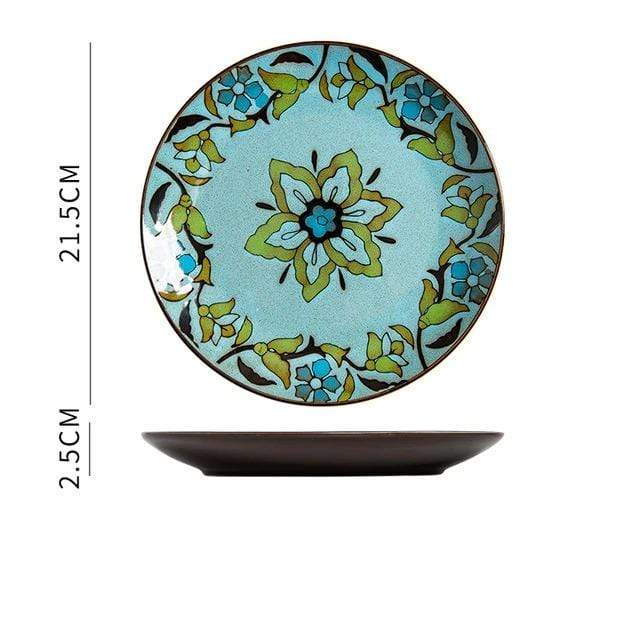 Hand Painted Ceramic Dish Collection