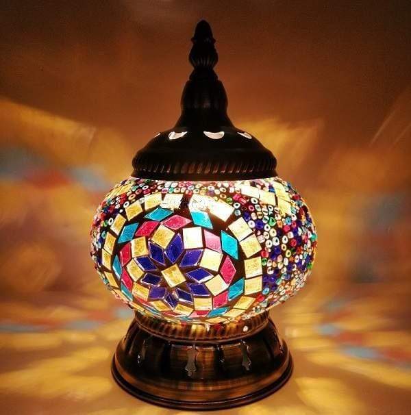 Mini Table Mosaic Lamp