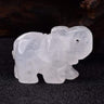 Elephant Carved Natural Crystal