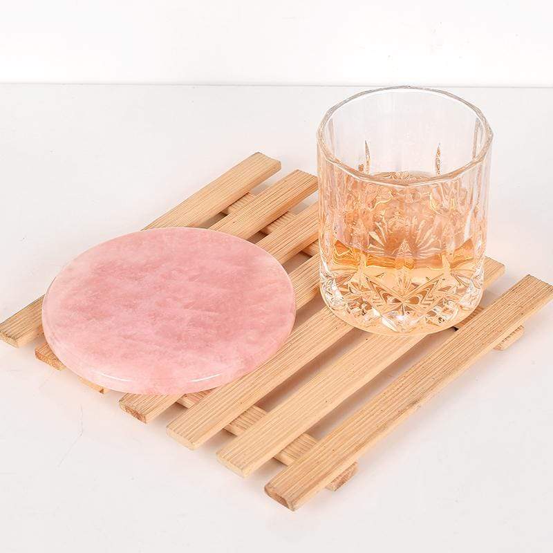 Rose Quartz Coasters