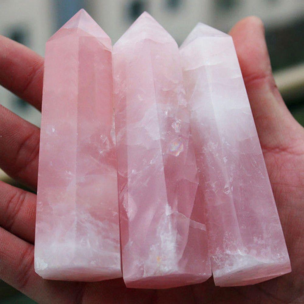Rose Quartz Crystal Point