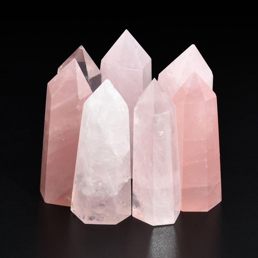 Rose Quartz Crystal Point