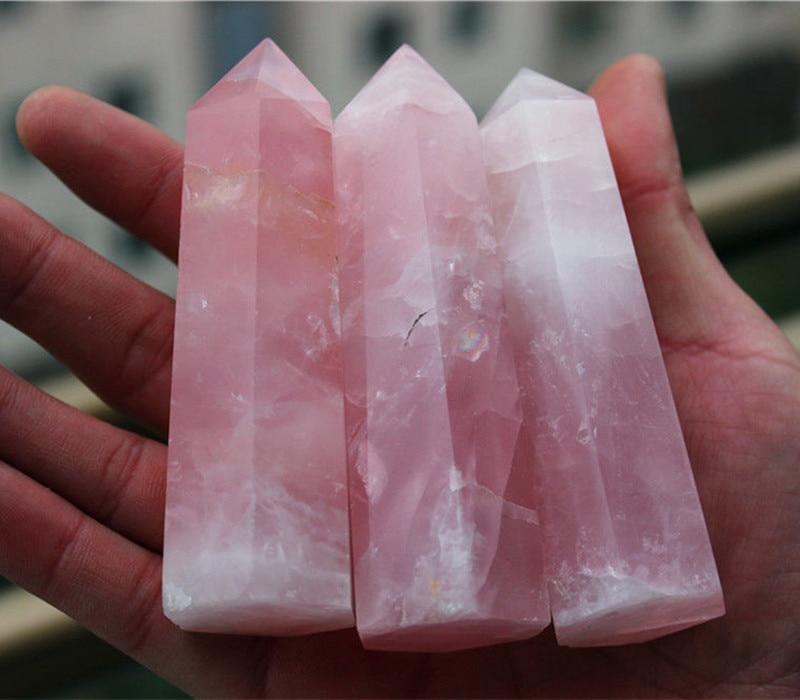 Rose Quartz Crystal Point