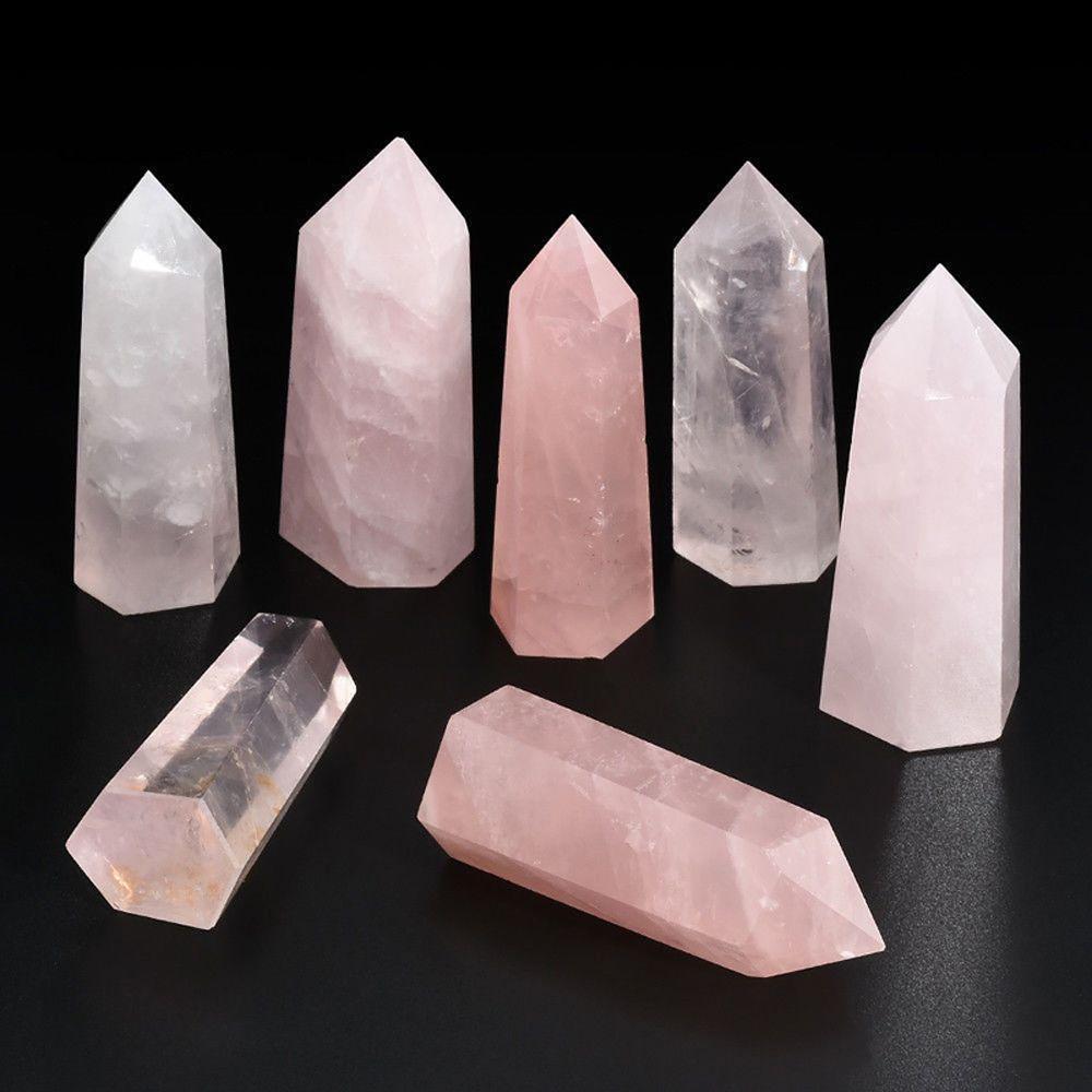 Rose Quartz Crystal Point