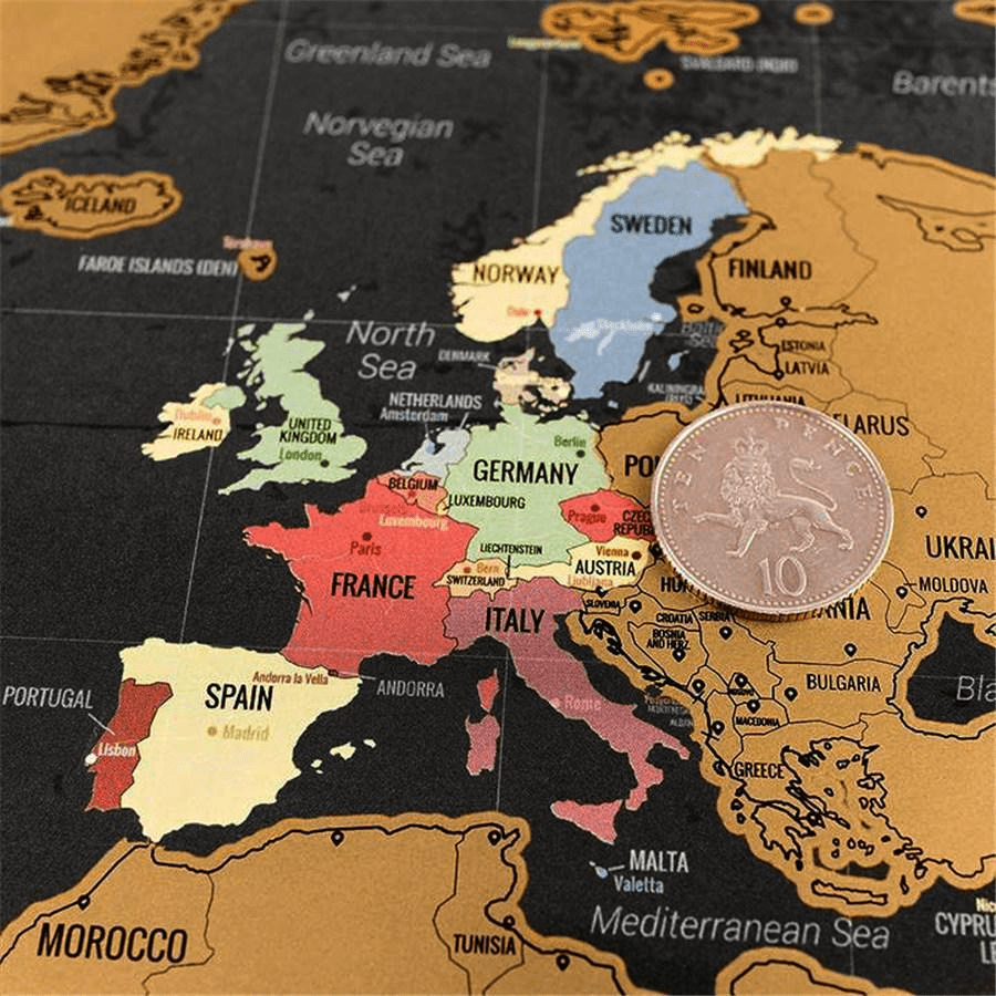 Scratch Map® Deluxe