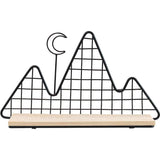 Mountain & Moon Metallic Shelf