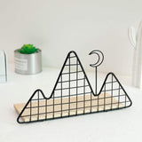 Mountain & Moon Metallic Shelf