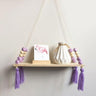 Nordic Beaded Wood Shelf