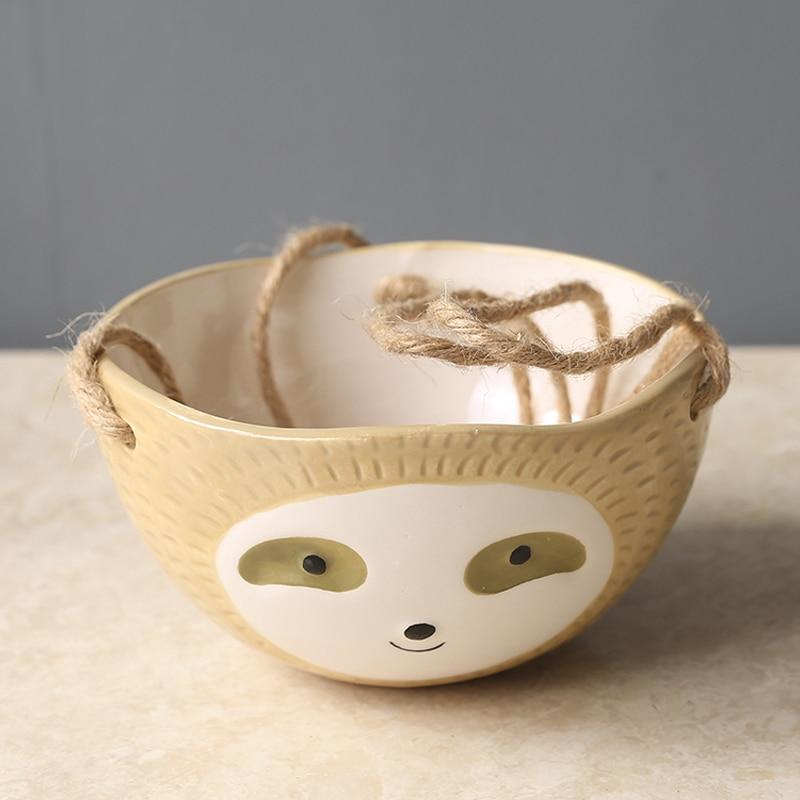 Hanging Sloth Planter