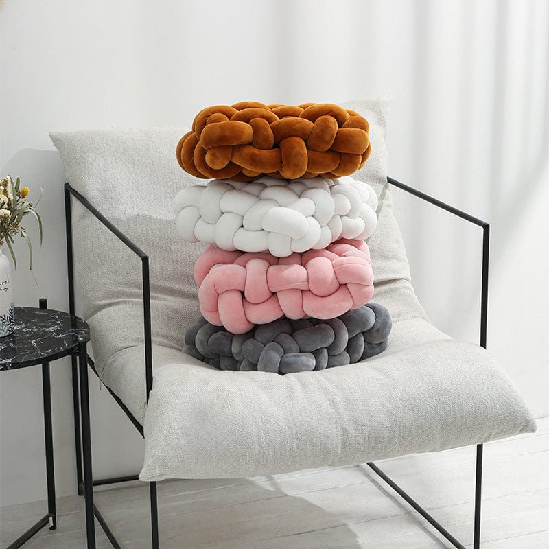 Soft Knotted Cushions