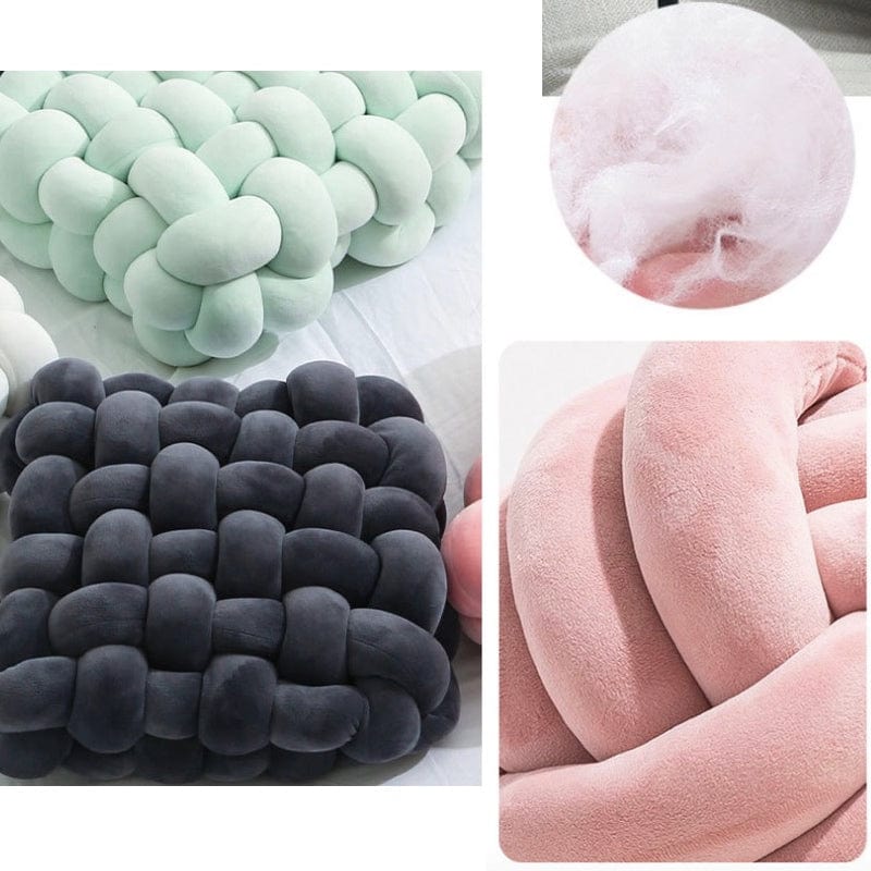 Soft Knotted Cushions