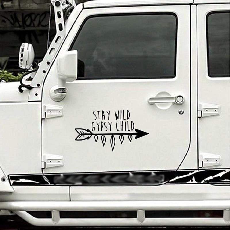 Stay Wild Gypsy Child Decal