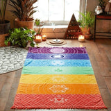 7 Chakra Rainbow Yoga Mat