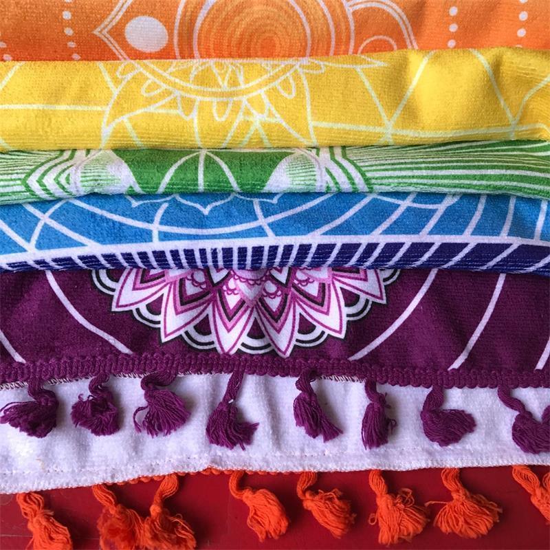 7 Chakra Rainbow Yoga Mat