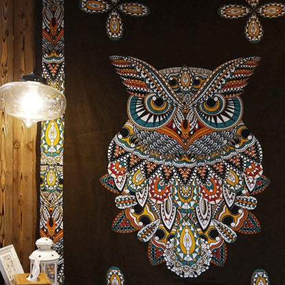 Bohemian Owl Tapestry