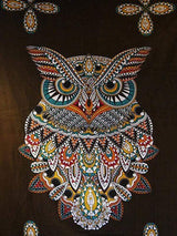 Bohemian Owl Tapestry