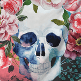 Flower Skull Tapestry