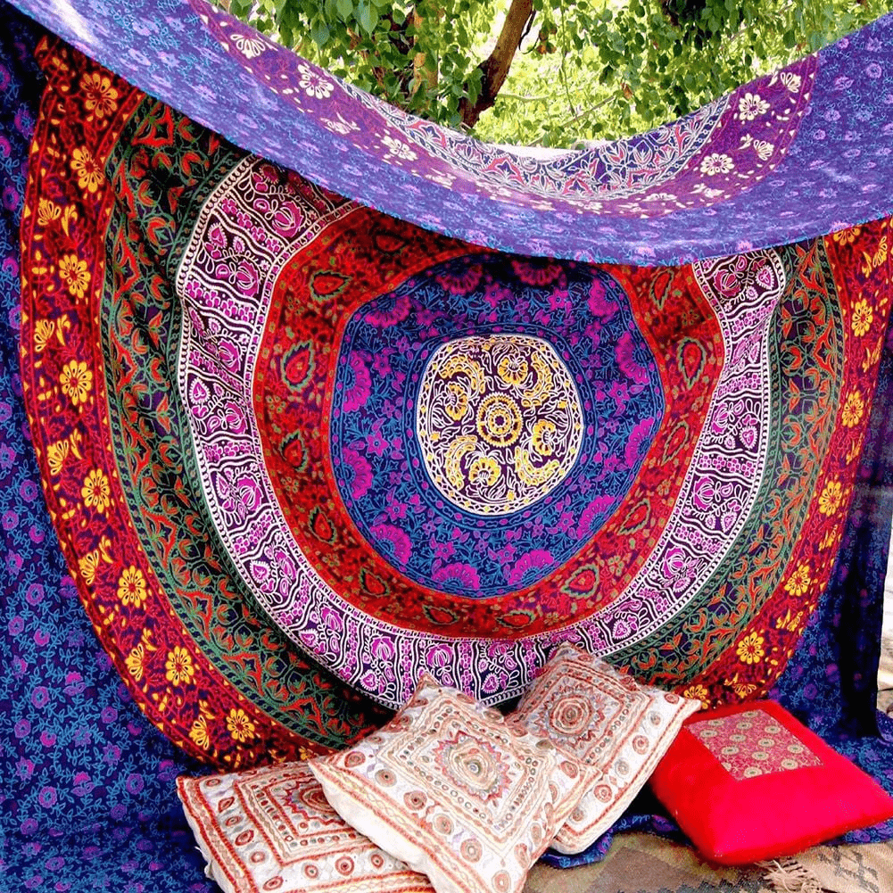 Indian Mandala Tapestry