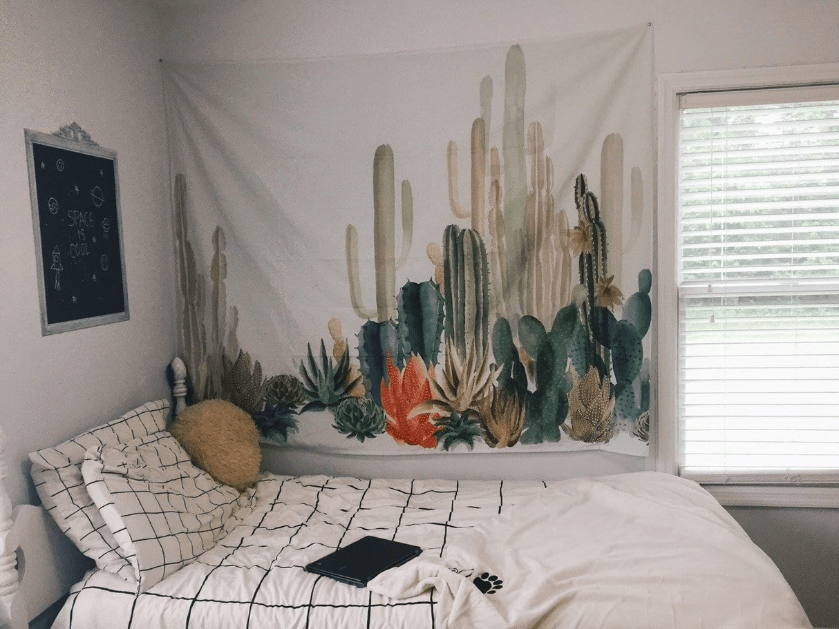 Southwest Cactus Tapestry