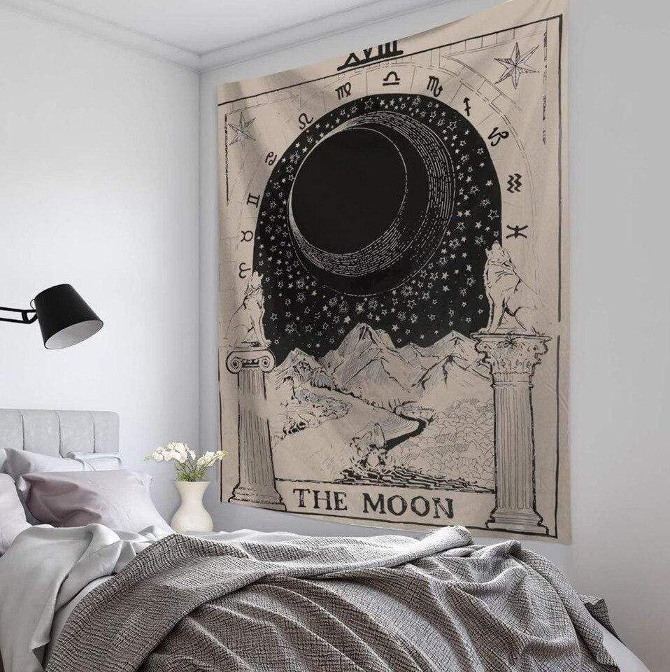 The Moon Tarot Tapestry