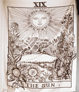 The Sun Tarot Card Tapestry