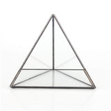 Glass Pyramid Plant Terrarium