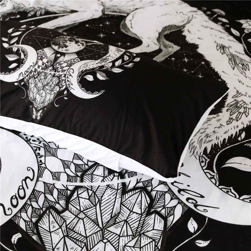 The Celestial Moon Child Bedding Set 3pcs