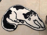 The Lazy Cat Bath Mat