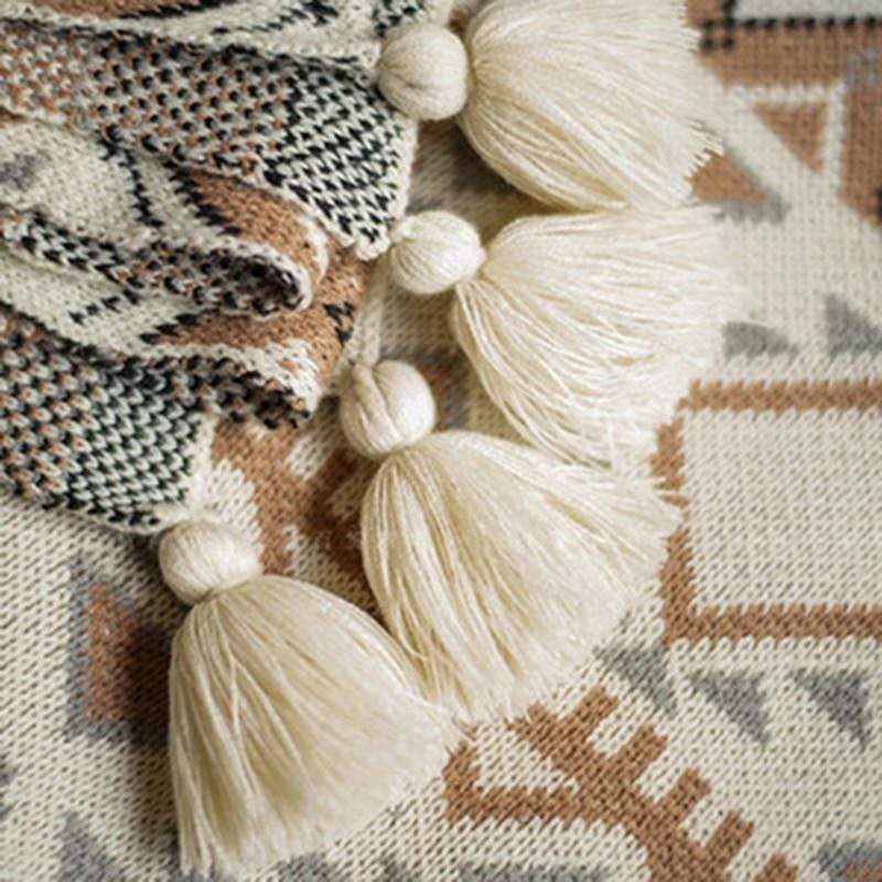Vintage Design Throw Blanket