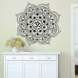 Om Mandala Wall Sticker