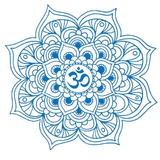 Om Mandala Wall Sticker