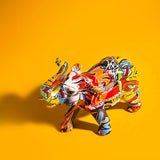 Colorful Animals Art Figurine