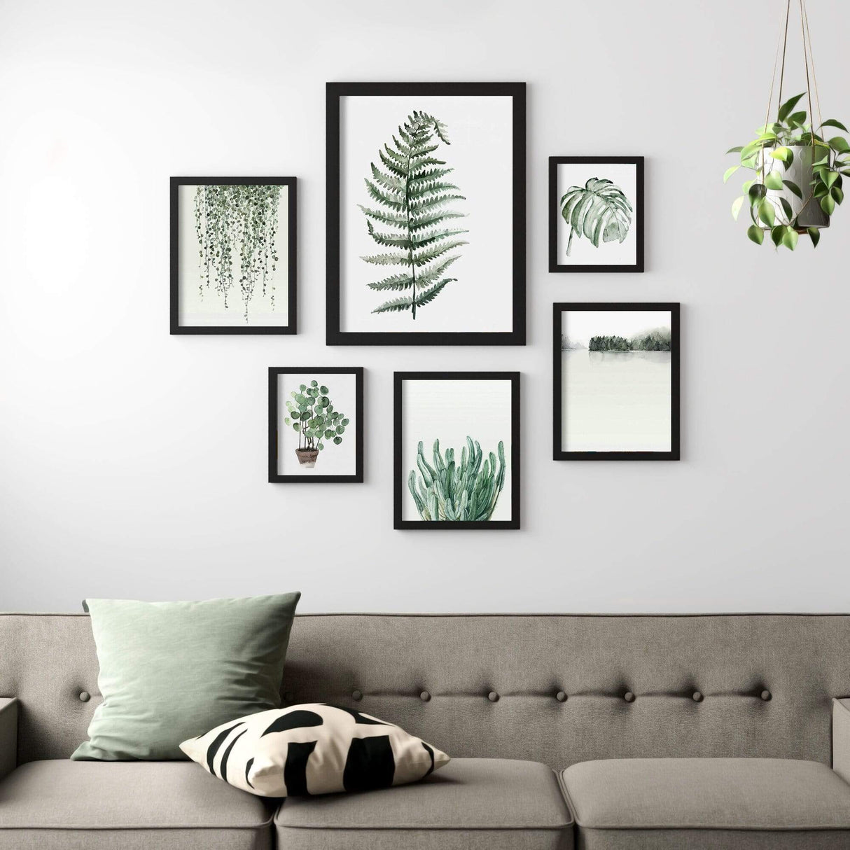 Watercolour Plant Art Collection