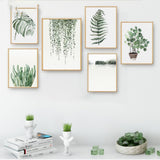 Watercolour Plant Art Collection