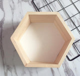 Hexagon Wall Shelf