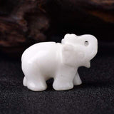 Elephant Carved Natural Crystal