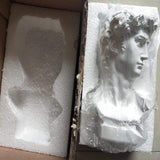 White Sculpture Head Vases