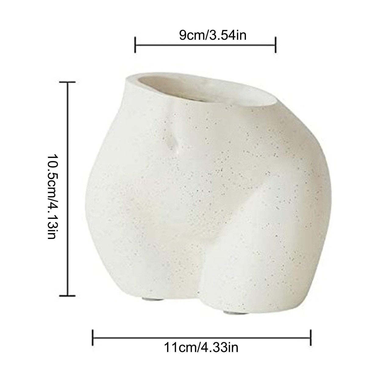 Female Form Plant Vase