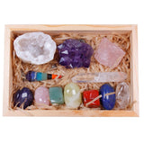 12 Healing Crystals in a Box