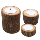 Wooden Candle Holder