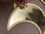 Wooden Moonphase Mirror Set