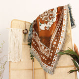 Boho Art Pattern Throw Blanket