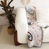 Mystic Evil Eye Throw Blanket