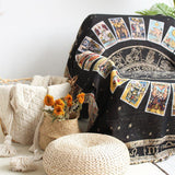 Tarot Deck Throw Blanket