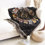 Tarot Deck Throw Blanket