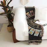 Tarot Deck Throw Blanket