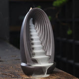 Cloudy Stairs Backflow Incense Burner