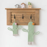 Cactus Macramé Wall Decor